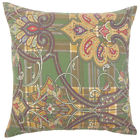 Euro-d-42462-hunter-c100 The Pillow Collection Keil Damask Bedding Sham