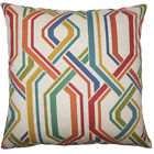 Euro-d-du61233-autumn-c100 The Pillow Collection Theta Geometric Bedding Sham