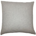 Euro-d-dw61167-grey-w65n20v15 The Pillow Collection Vella Solid Bedding Sham