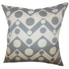 Euro-d-ravello-blue The Pillow Collection Quenby Geometric Bedding Sham
