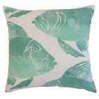 Euro-ft-27030-aqua-out The Pillow Collection Lael Outdoor Sham