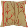 Euro-mer-m9356-coral-p70c30 The Pillow Collection Ryne Foliage Bedding Sham