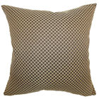 Euro-mvt-1076-espresso-p100 The Pillow Collection Zenobe Geometric Bedding Sham