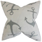 Euro-pp-anchors-coastalblue-c10 The Pillow Collection Enye Coastal Bedding Sham