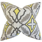 Euro-pp-eden-lemon-c100 The Pillow Collection Beck Geometric Bedding Sham