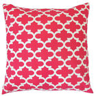 Euro-pp-fulton-deeppink-c100 The Pillow Collection Vilayna Geometric Bedding Sham