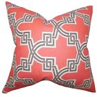 Euro-pp-hiro-bittersweet-c95-l5 The Pillow Collection Letha Geometric Bedding Sham