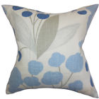 Euro-pt-capparis-aegean-l100 The Pillow Collection Geneen Floral Bedding Sham