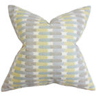 Euro-rob-texturedtiles-greyston The Pillow Collection Malus Geometric Bedding Sham