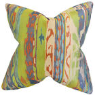 Euro-tpc-1005 The Pillow Collection Ogun Ikat Bedding Sham