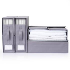 Fachihome 270003704854 Sheet Organizers And Storage Linen Closet Inch Cube Bed Organizer For L