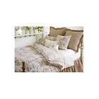 2208frmst-t Farmhouse Stripe Taylor Linens Twin Bedskirt