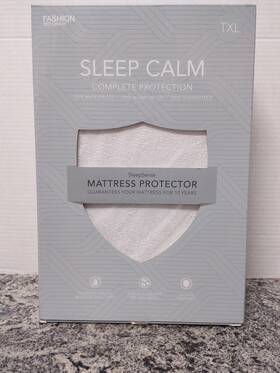 Qd0433 Fashion Bed Group Sleep Calm Waterproof Mattress Protector Twin Xl - Terry Cloth