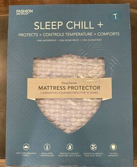 Qd0462 Fashion Bed Group New Sleep Chill Mattress Protector Twin Size By Waterproof