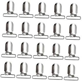Bk1926 Foshannanhai 20 Pieces Men Suspender Clips Heavy Duty Bed Sheet Fasteners