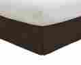 Fre23614choc06 Levinsohn Textile Lux Hotel Basic Microfiber 14in Bed Skirt Twin X-large Chocolate Skirts 010482044645