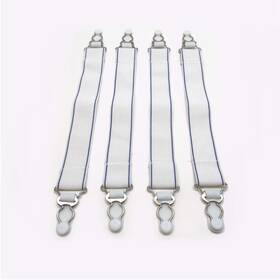 Fresh Ideas 010482003826 Bed Sheet Straps For Use With All Fitted Sizes 4-pack