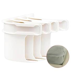 Fzgood 797387562701 Bed Sheet Holders Set Of 4 - Fitted Corner Locks Keep Sheets Firm And Ti