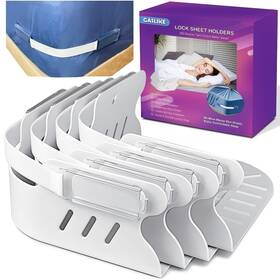 69a5e25ce2476819140e432a Gaslike Lock Bed Sheet Holders With Anti Slip Pads For Corners 4pcs Secure Sheets