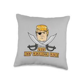 Jw4a06k22xeus Gasparilla Trump 2025 - Keep Great Throw Pillow