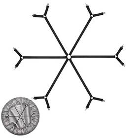 617831 Giantree 1pcs Sheet Fasteners Adjustable Elastic Fitted Straps 6 Way