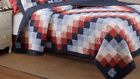 Gl-1309dk Greenland Home Boardwalk Quilt King