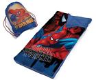 Gn200452 Spiderman Marvel Amazing Slumber Bag Set Indoor Kids Sleep Over Travel