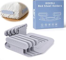 Sh06 Goedli Lock Sheet Holders - No More Loose Sheets Secure Bed Fits All Kinds Of