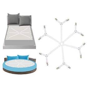 Goodtimes 791300967611 Update Bed Sheet Clips Adjustable Straps Suspenders Gripper Fastener 6 Sid