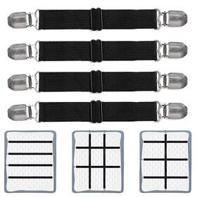 Goodtimes 791300967680 Adjustable Bed Sheet Clips Fasteners Holder Straps And Suspender Grip