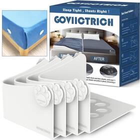 Goviictrich 764942906867 Bed Sheet Holders Straps Fitted Straps/holders Keep Sheets