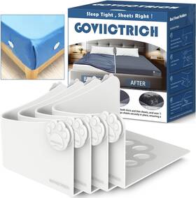Gvr-020 Goviictrich Bed Sheet Holders Straps Fitted Straps/holders Keep Sheets Firm And Tight