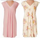 Gowns Cotton V-neck Hochman Carole 100 Knit Nwt 60 Nightgown