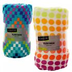 Gw581 Bulk Buys Colorful Print Plush Throw Blanket 784857649482