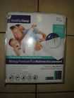 Healthy Sleep Allergy Premium Plus Mattress Encasement Twin Xl Me New In Package 796926800939