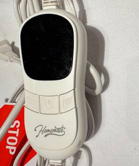 Yzh-mp6080 Homemate Electric Heating Blanket Control 100w 3-prong Controller #i4
