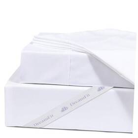 Df23004-24-4q1 Homtex Inc. Dreamcomfort Microfiber Stadry Technology Cooling Bed Sheets With Queen White