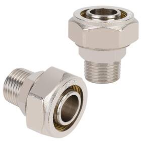 H030 Hootsum Straight Air Piping Fitting For 3/4 Inch Line Tubing System With 1/2