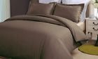 Hotel Grand New 100 Cotton Duvet Cover Set Queen Chocolate 788904490669