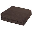 Ht0822 Apontus Count Pieces Bed Sheet Set King Chocolate 680196897600
