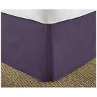 Ieh-bedskirt-full-purple Home Collection Bed Skirt 814760023571