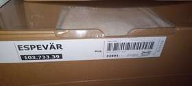103.733.39 Ikea Espev R Mattress Cover Risane Natural King Removable 79 1/2x 76 Inch New