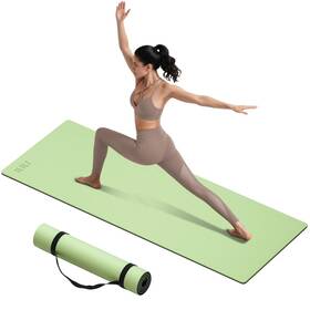Yjd001 Ilili Yoga Mat 10mm Extra Thick And 193cm Long 76x28 0.4 Inch Doubl