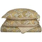 Impressions By Luxor Treasures Moroccan Paisley King Quilt Set Green 855031070504