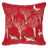 Iosis For Yves Delorme New Cat Embroidery Square Decorative Pillow