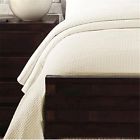 Lbcv181101 Ivory Lamont Set Coverlet King Basketweave