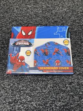 Jf28515cd Jay Franco Marvel Ultimate Spiderman Fabric Headboard Cover 36 X 41 Inch Super Soft Easy Set-up