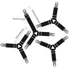 Jg3bktjcdjcb Toweter Pieces Set Bed Sheet Fasteners Grippers Suspenders 601308097619