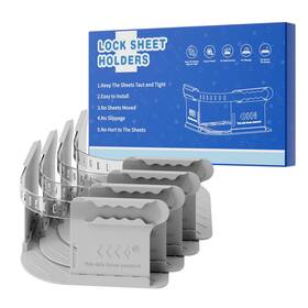 Jz-bsh-g4 Jzla Pro Bed Sheet Holder Strap Keep Sheets Firm Tight Heavy Duty Holders Fo