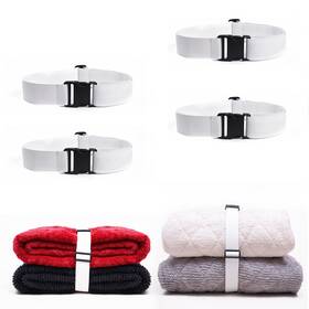 Kybitu 727458471724 6pcs Bed Sheet Organizer Bands Foldable Set Keeper Band Elas